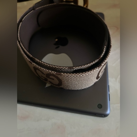 Gucci GG MARMONT JUMBO GG WIDE BELT - Picture 2 of 3